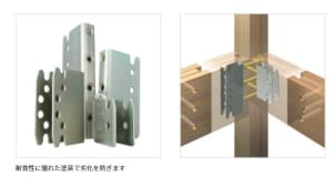 高性能の通し柱接合金物